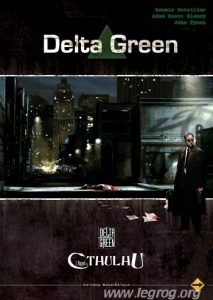 Delta Green, couverture de l'édition 2 par Sans Détour