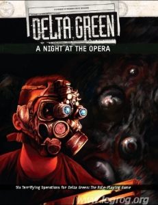 A night at the opera Delta Green - couverture de la vo
